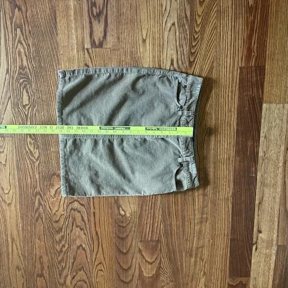 EUC Talbots Tan Corduroy Mini Pencil Skirt Casual - Picture 6 of 6